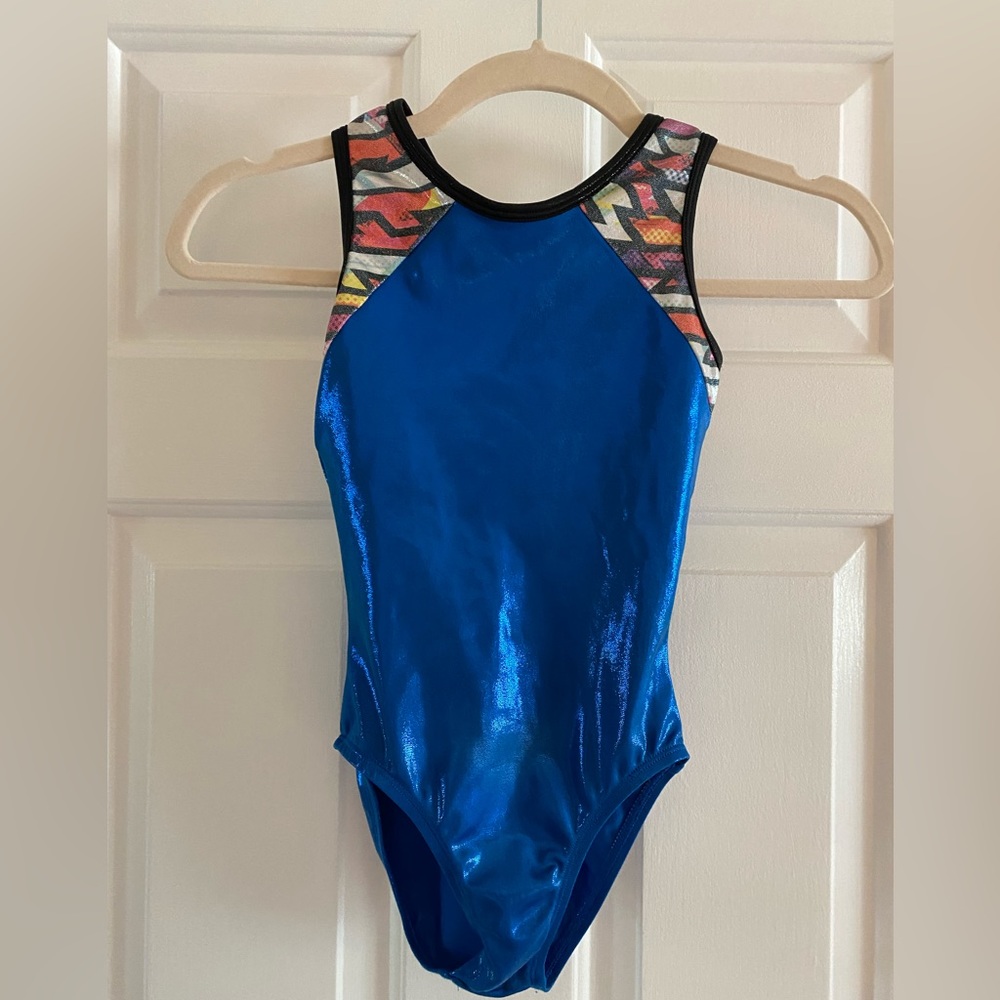 Alpha Factor Gymnastics Leotard Child Medium CM
